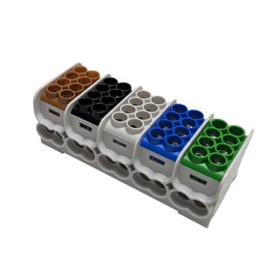 Morek - HLAK25 5P marron, noir, gris, bleu, vert 2xAl/Cu 25mm²+16mm² 1000VAC/1500VDC