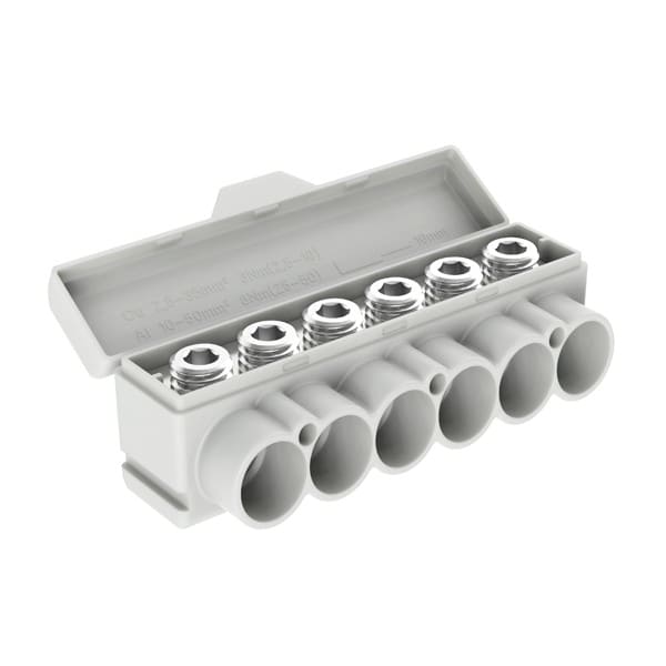 Morek - SLT50-6 gris Al 10-50/Cu 2.5-35 mm2 Répartiteur