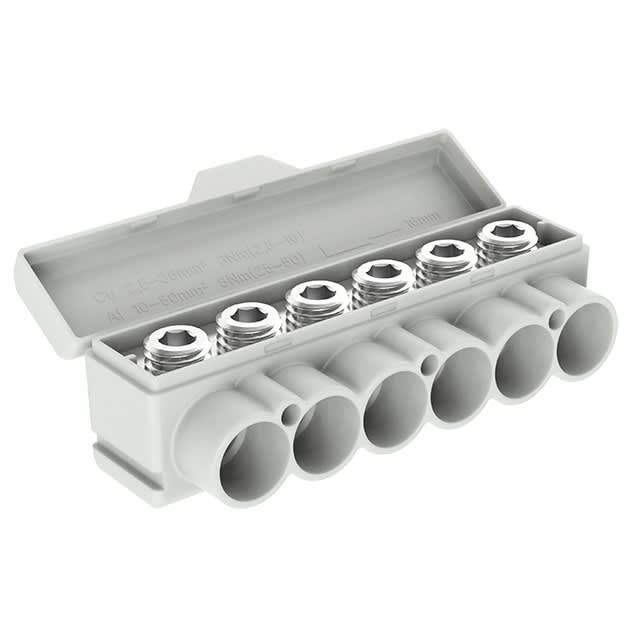 Morek - SLT50-6 jaune/vert Al 10-50/Cu 2.5-35 mm2 Répartiteur