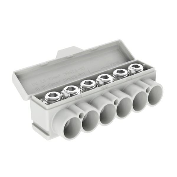 Morek - SLT50-6-3 gris Al 10-50/Cu 2.5-35 + 3x2,5mm2 Répartiteur