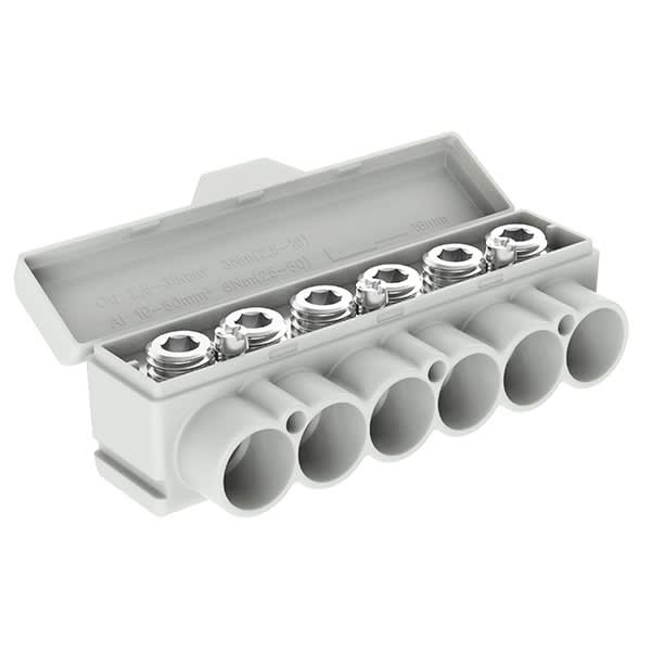 Morek - SLT50-6-3 jaune/vert Al 10-50/Cu 2.5-35 + 3x2,5mm2 Répartiteur