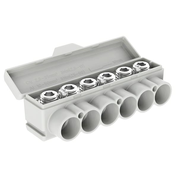 Morek - SLT50-6-3 jaune/vert Al 10-50/Cu 2.5-35 + 3x2,5mm2 Répartiteur