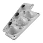 Morek - MC3/7 IP67 RAL 7035 plaque passe-câbles gris UL94V-0