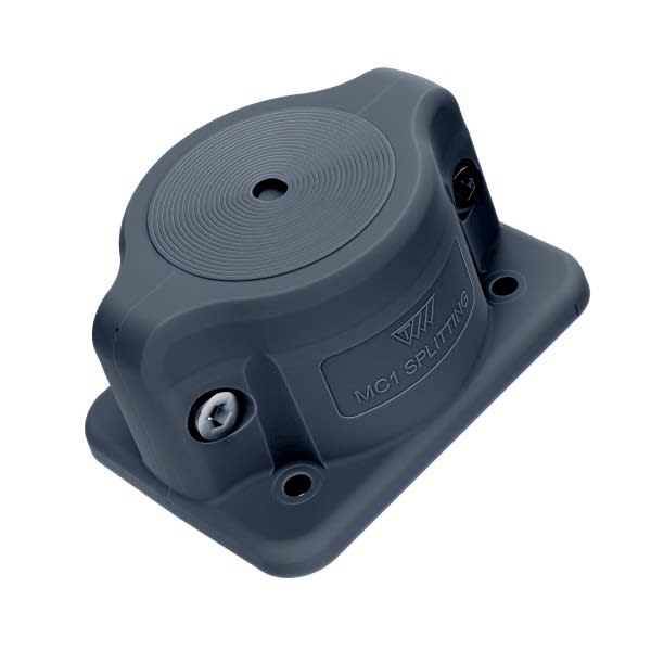 Morek - MC 1x10-65 IP66 RAL 9005 noir cable entry plate