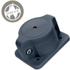 Morek - MC 1x10-65 IP66 RAL 9005 noir cable entry plate UL 94 V-0