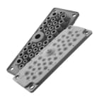 Morek - MC35 IP65 RAL 9005 plaque passe-câbles noir UL94V-0