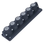 Morek - SCG 6x3-20 IP55 RAL 9005 noir cable entry plate UL94V-0