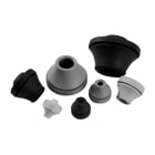 Morek - T-VET7 IP67 RAL 9005 noir Pg ?16mm passe-fil UL94V-0 résistant à l´huile