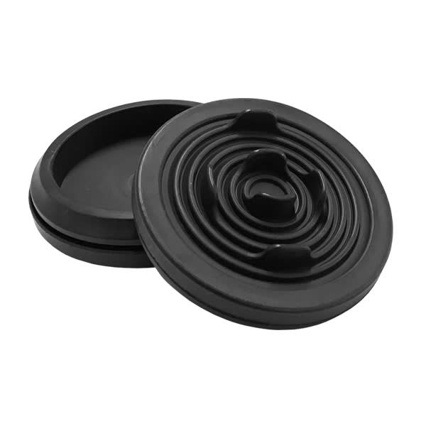 Morek - T-RGDM40 RAL 9005 noir passe-fil UL94V-0