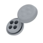 Morek - MGD 25-4 gris clair UL94 V-0, Passe-fil