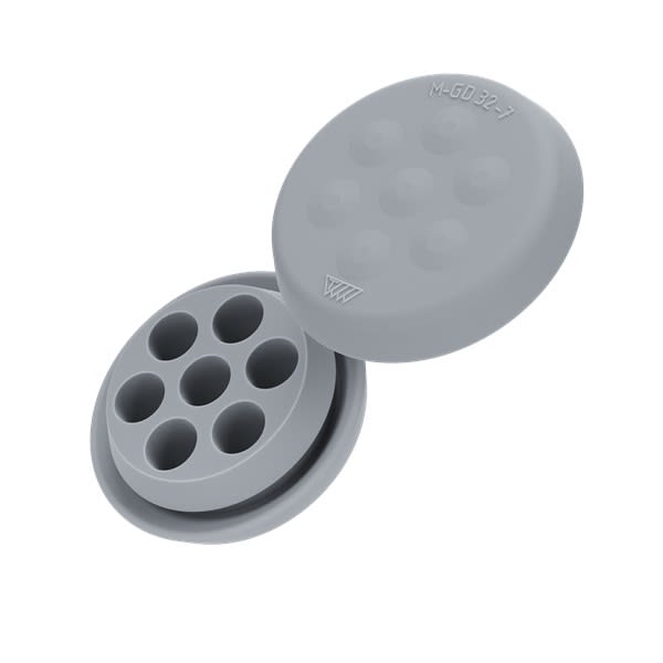 Morek - MGD 32-7 gris clair UL94 V-0, Passe-fil