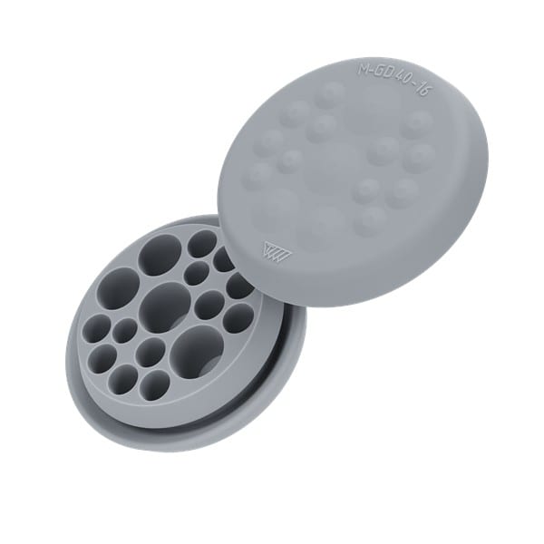 Morek - MGD 40-16 gris clair UL94 V-0, Passe-fil
