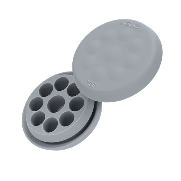 Morek - MGD 40-9 gris clair UL94 V-0, Passe-fil