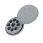 Morek - MGD 40-9 gris clair UL94 V-0, Passe-fil