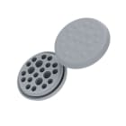 Morek - MGD 50-20 gris clair UL94 V-0, Passe-fil