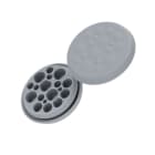 Morek - MGD 50-18 gris clair UL94 V-0, Passe-fil