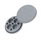 Morek - MGD 50-9 gris clair UL94 V-0, Passe-fil