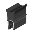 Morek - Profil d´étanchéité dessus 1-2,5 RAL 9005 bobine noire 50m