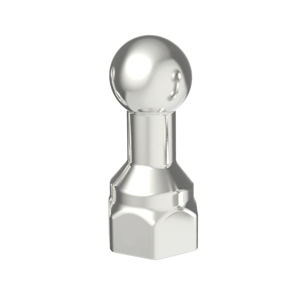 Morek - MGA25 25mm/M12, 29,6 kA/1s Goujon sphérique de mise à la terre