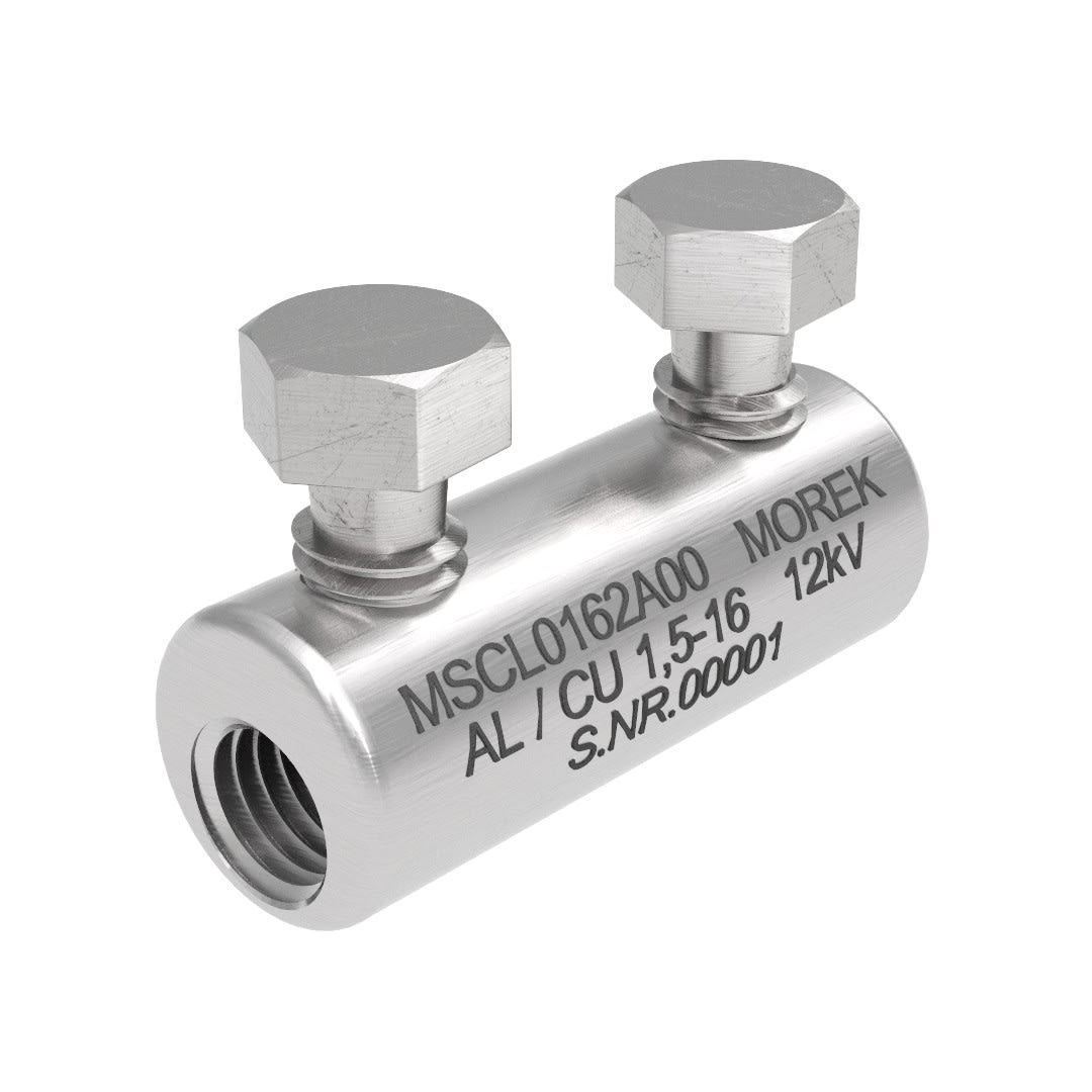 Morek - MSCL16 Al/Cu 1,5-16mm² 12kV manchon SB avec 2 vis alu