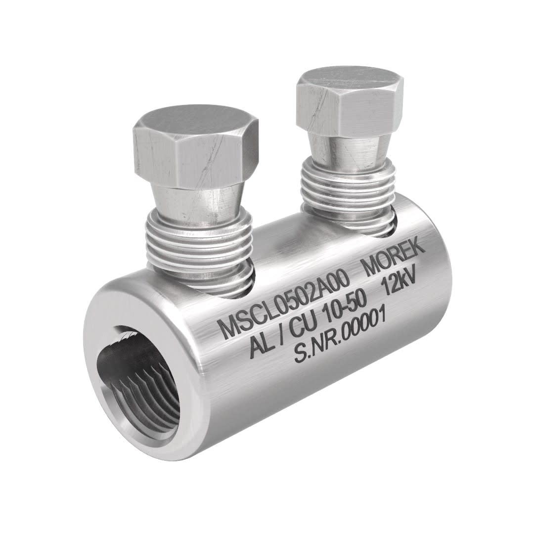 Morek - MSCL50 Al/Cu 10-50mm² 12kV manchon SB avec 2 vis alu