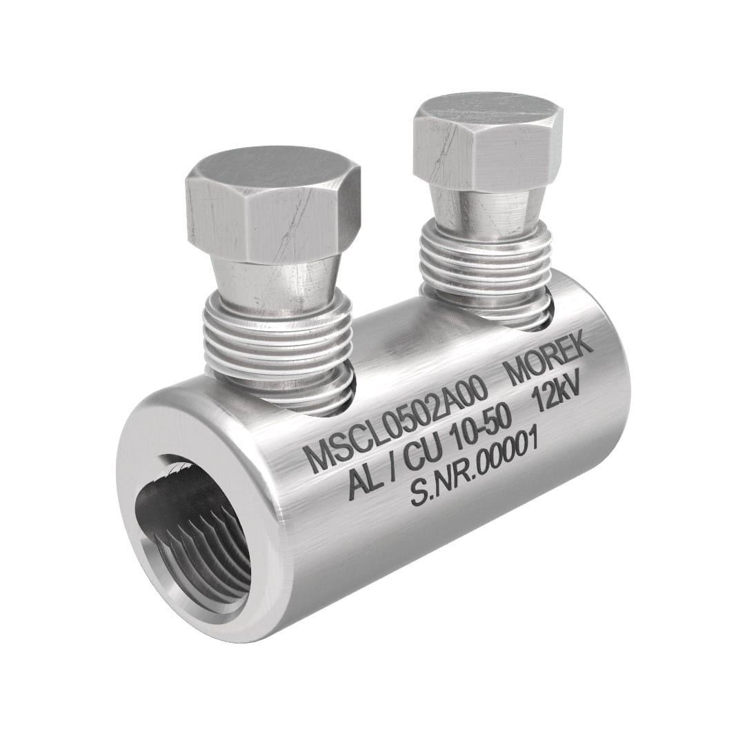 Morek - MSCL50 Al/Cu 10-50mm² 12kV manchon SB avec 2 vis alu