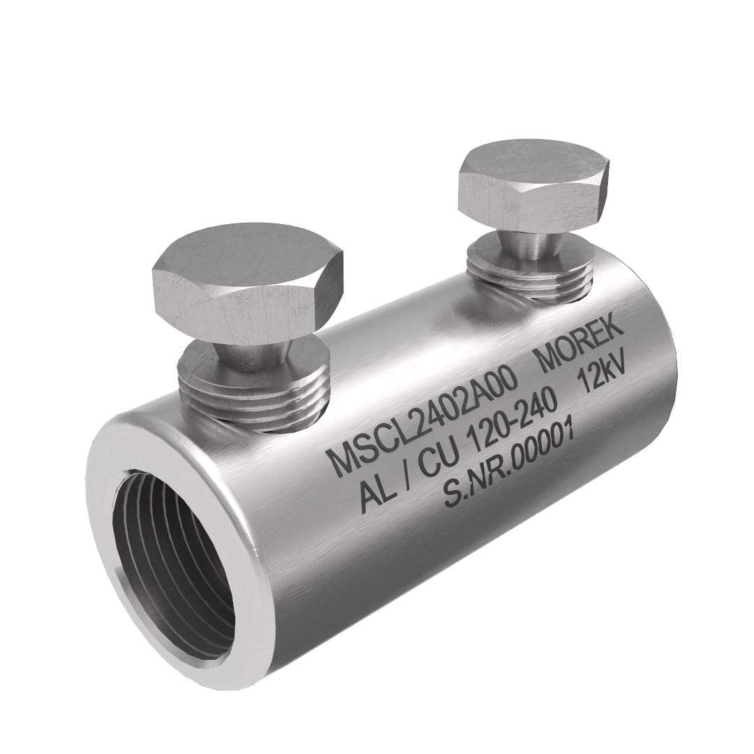 Morek - MSCL240 Al/Cu 120-240mm² 12kV manchon SB avec 2 vis alu