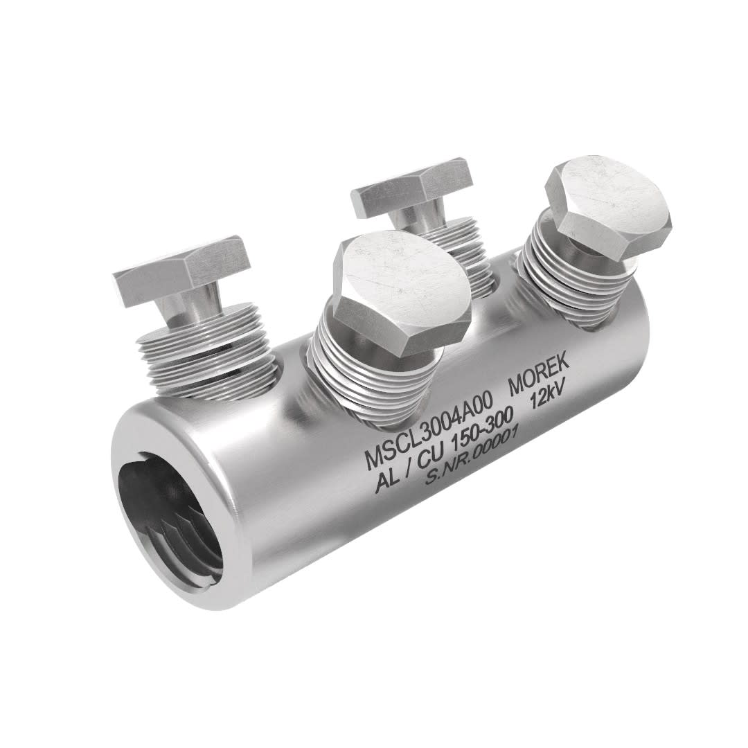 Morek - MSCL300 Al/Cu 150-300mm² 12kV manchon SB avec 4 vis alu