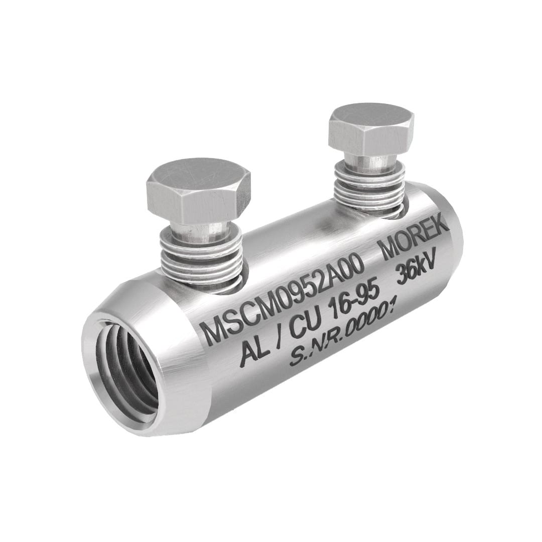 Morek - MSCM95 Al/Cu 16-95mm² 36kV manchon SB avec 2 vis alu