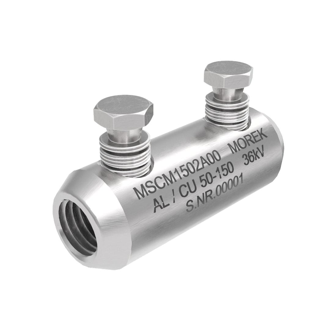 Morek - MSCM150 Al/Cu 50-150mm² 36kV manchon SB avec 2 vis alu