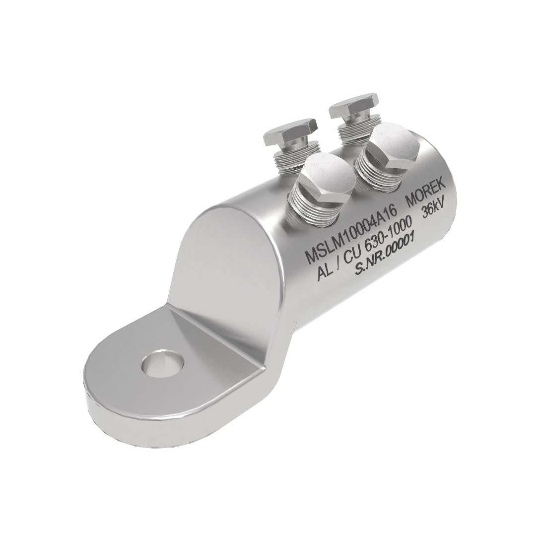Morek - MSLM1000 Al/Cu 630-1000mm² 36kVcosse  M16 avec 4 vis alu
