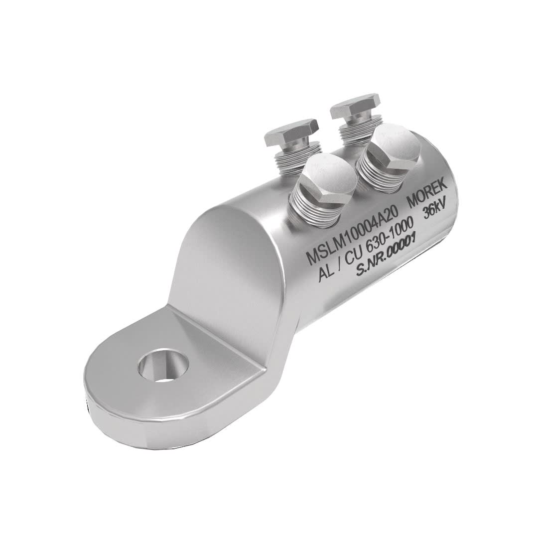 Morek - MSLM1000 Al/Cu 630-1000mm² 36kVcosse M20 avec 4 vis alu