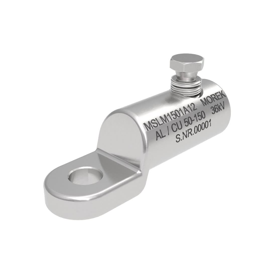 Morek - MSLM150 Al/Cu 50-150mm² 36kVcosse  M12 avec 1 vis alu