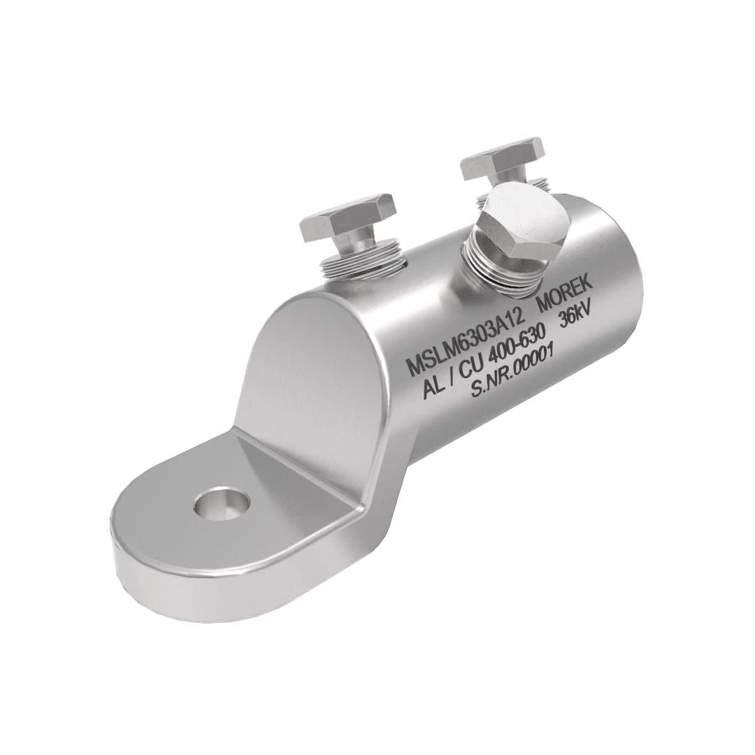 Morek - MSLM630 Al/Cu 400-630mm² 36kVcosse  M12 avec 3 vis alu