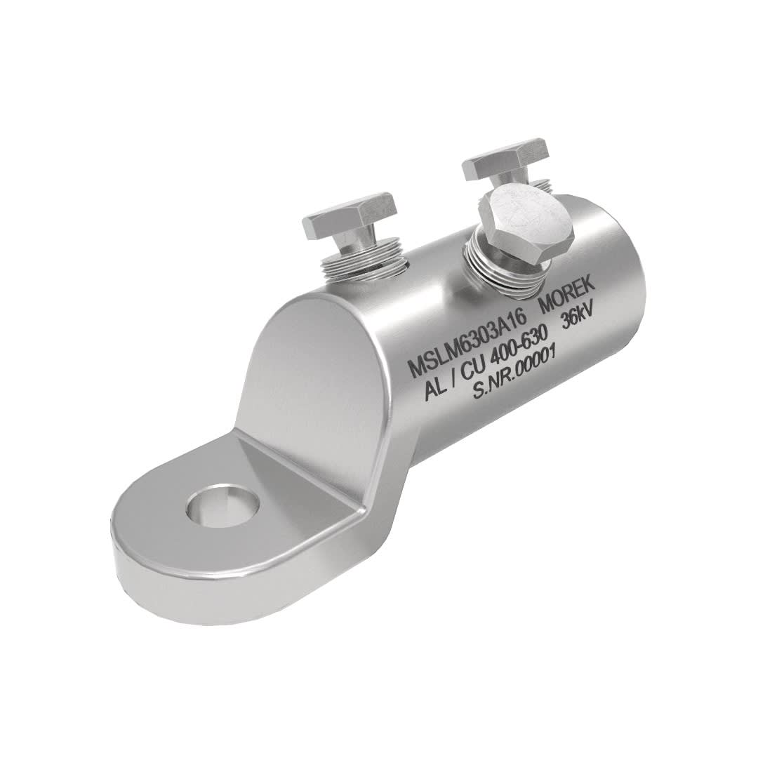 Morek - MSLM630 Al/Cu 400-630mm² 36kVcosse  M16 avec 3 vis alu