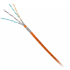 Aginode belgium - Câble LANmark-7A 1250 S/FTP AWG23 Cat 7A 1250MHz LSZH Cca s1a d1 a1 Orange toure