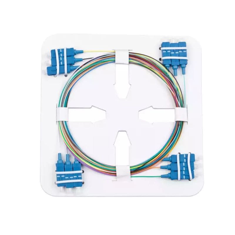 Aginode belgium - LANmark-OF Pigtail SC/UPC Singlemode Tight Buffer LSZH 9/125 1m 12 Colours