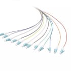 Aginode belgium - LANmark-OF Pigtail LC OM3 Tight Buffer LSZH 50/125 2m 12 Colours