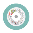 Aginode belgium - LANmark-OF Loose Tube Universal 144xMultimode 50/125 OM3 LSZH Cca Aqua