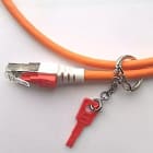 Aginode belgium - LANmark Secure Lock Copper Patch Cord Key Red 5x