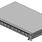 Aginode belgium - LANmark-OF Patch Panel Snap-In Sliding White