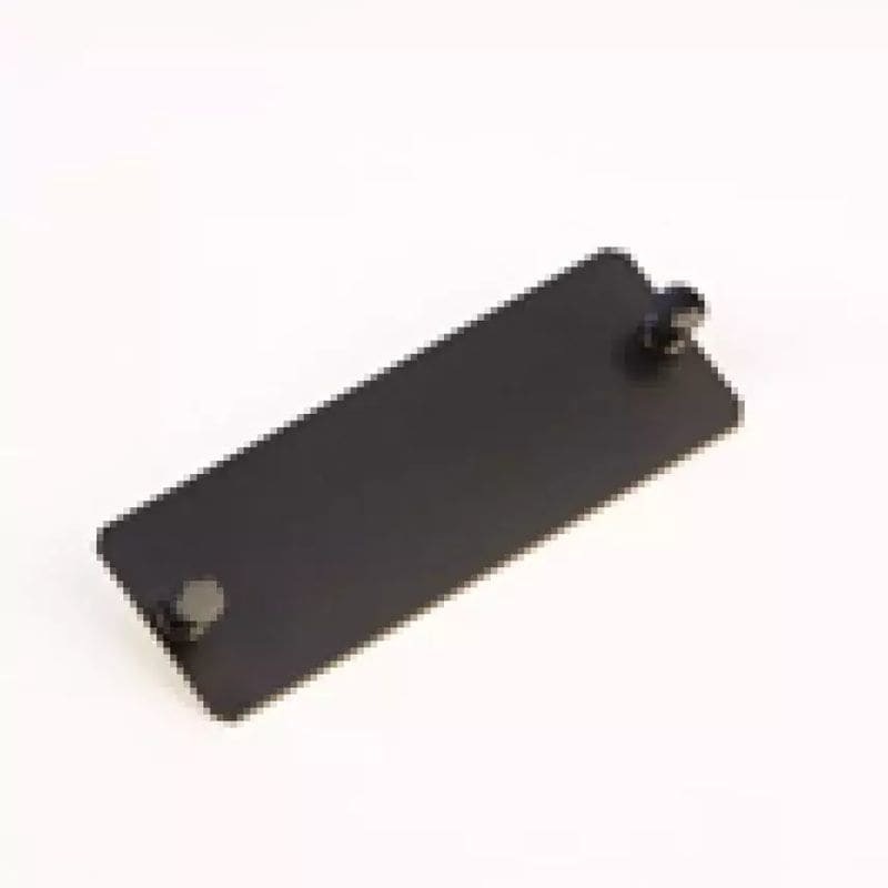Aginode belgium - LANmark-OF Plug&Play Blank Plate Black 5x