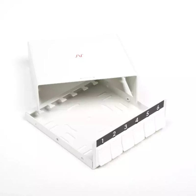 Aginode belgium - LANmark ZD box 6 Snap-In White