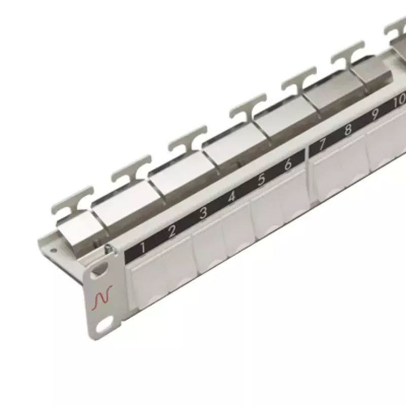 Aginode belgium - LANmark Patch Panel 24 Snap-In White
