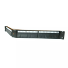Aginode belgium - LANmark Angled Patch Panel 24 Snap-In Black