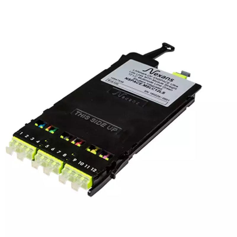 Aginode belgium - LANmark-OF ENSPACE Ultra Low Loss MTP-Module Straight 12 LC Multimode Lime Green