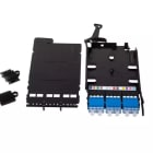 Aginode belgium - LANmark-OF ENSPACE Adaptor Module 12 LC Singlemode Blue Shutters Integrated