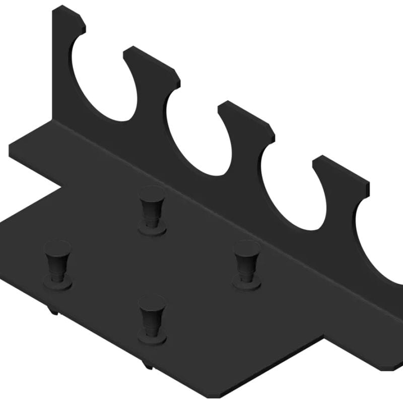 Aginode belgium - LANmark-OF ENSPACE Patch Panel Cable Bracket 1U 4 slots