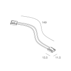 Novalux - STRIP LED: 2 CONN.+CABLE 238/240LED 10PC