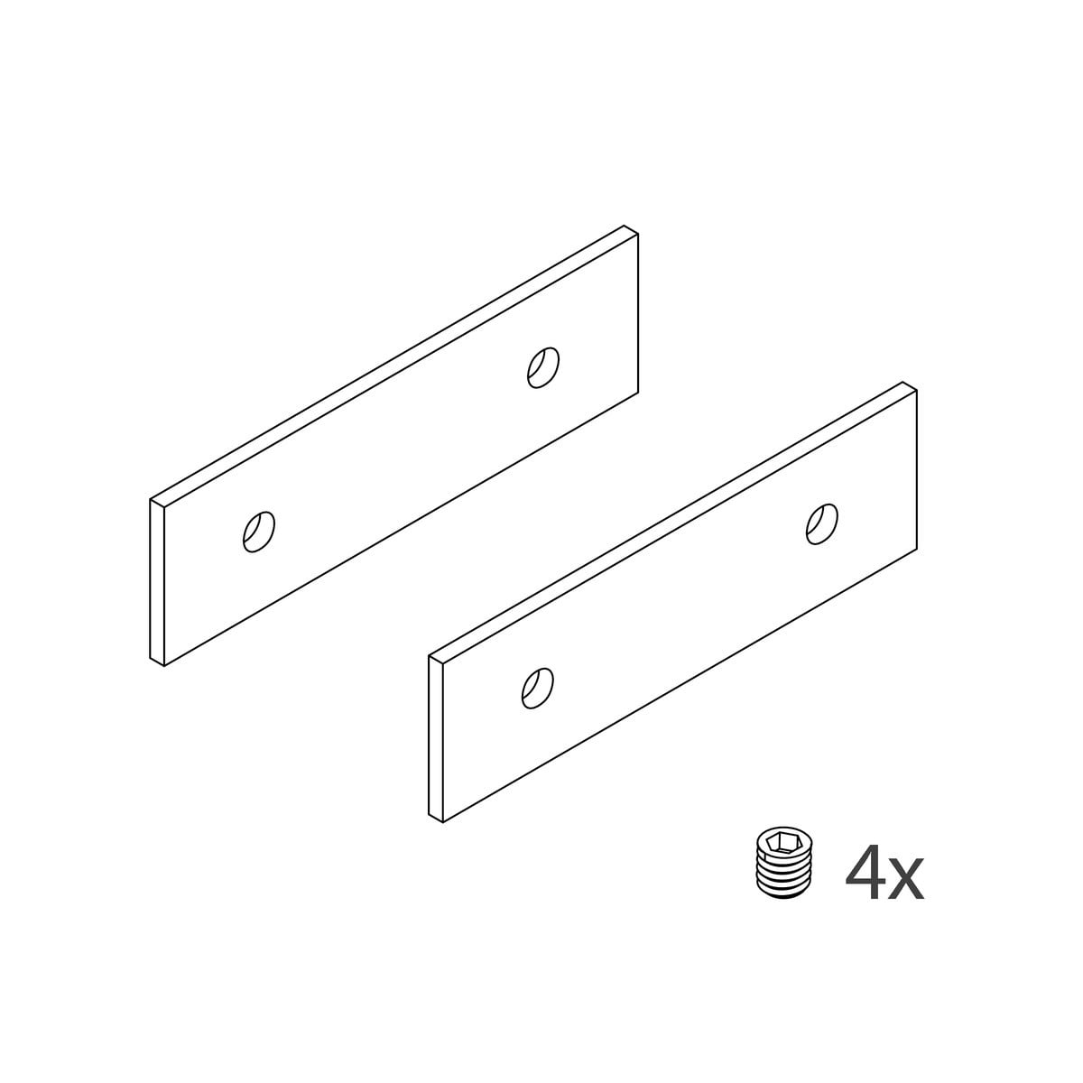 Novalux - P-30/LUCKY MINI : KIT DE JONCTION